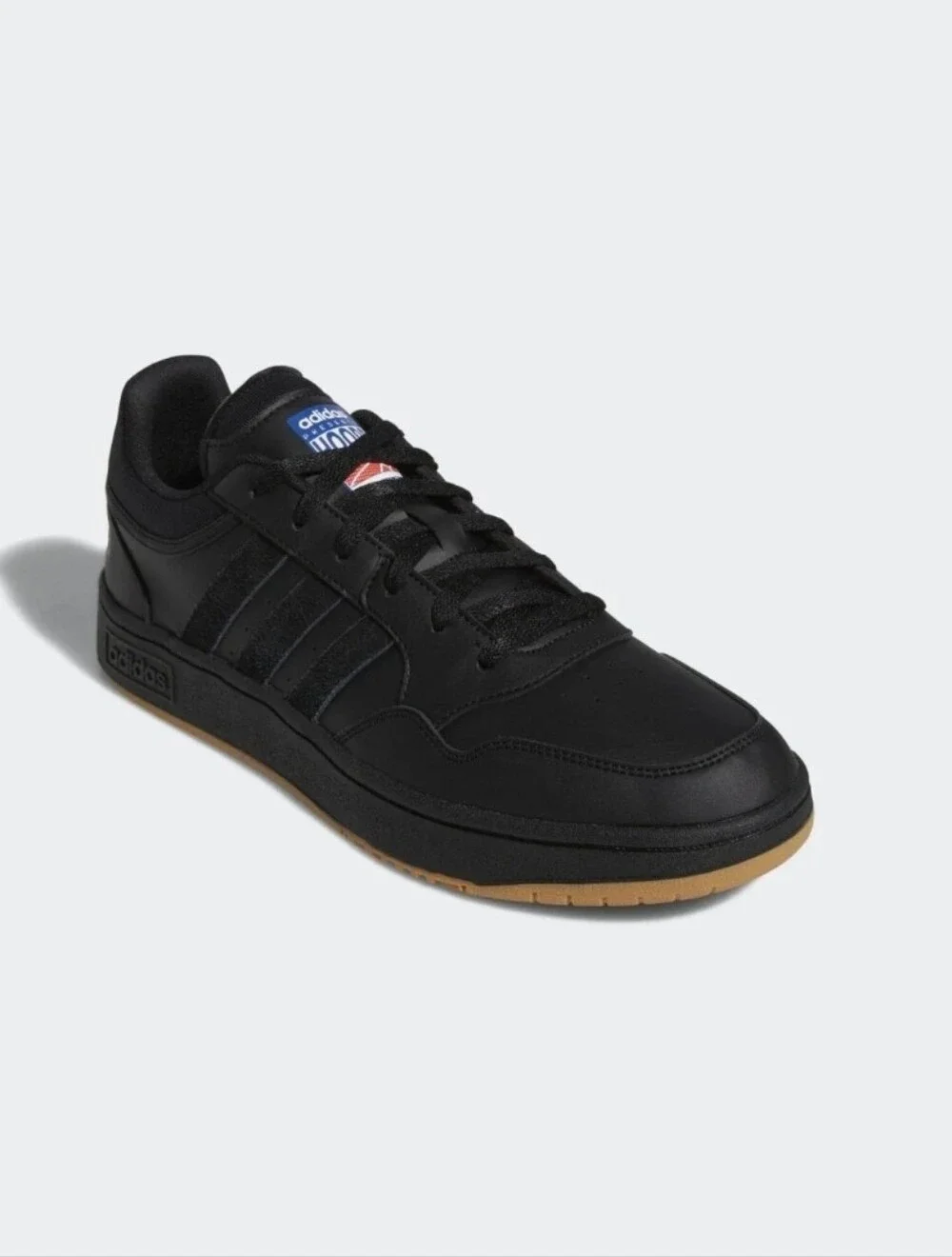 adidas Hoops Classic J – Core Black/Gum (KI6420) Youth Size 6.5 / Women's Size 7